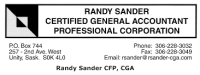 Sander Accounting Services Inc.